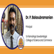 Sri Ramalinga Sowdambigai College of Science and Commerce, Principal: Dr. P. Balasubramanian Interview